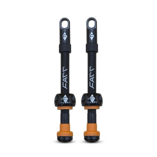 TUBELESS VALVE 45MM SUPA-FLOW BLACK