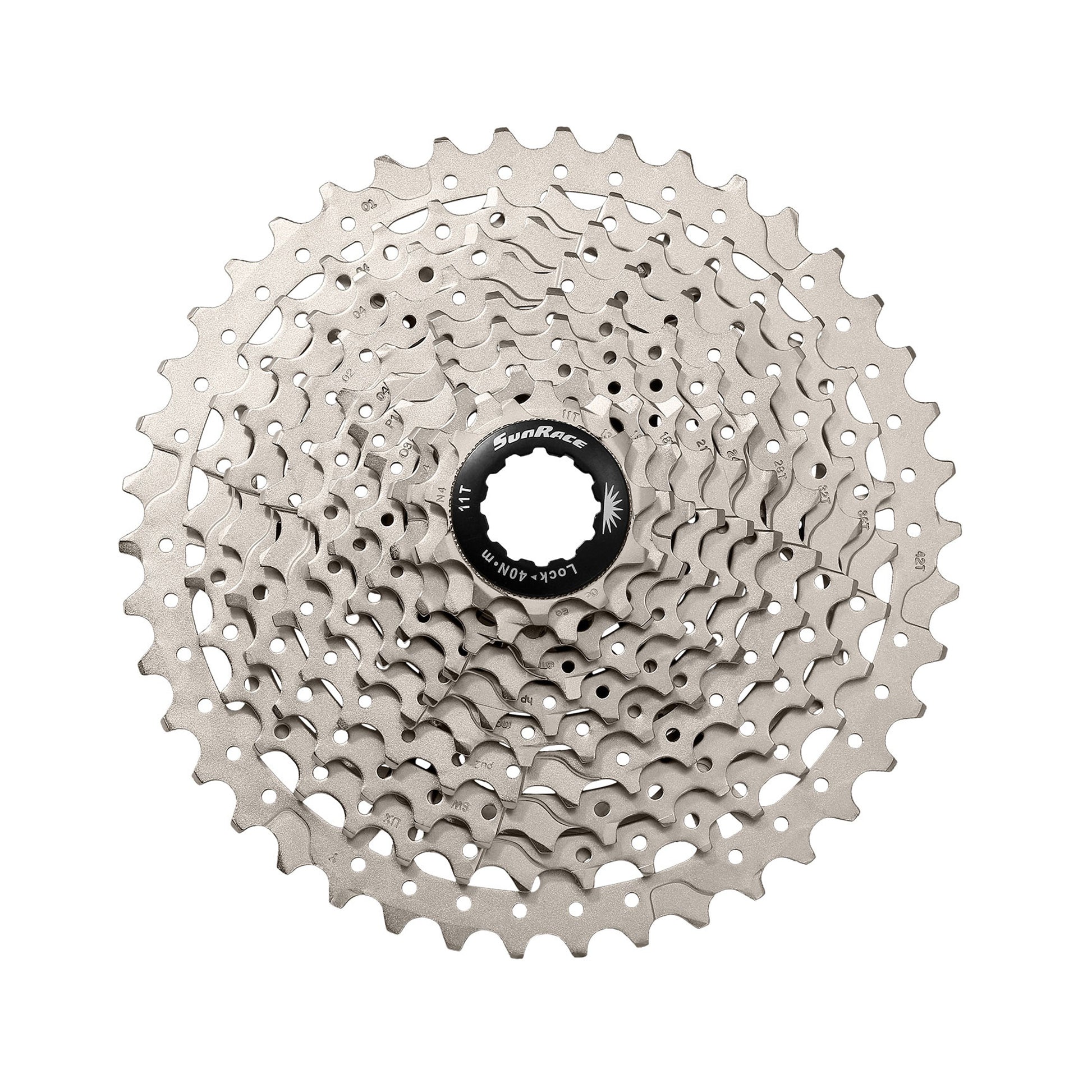 Cassette Sunrace Ms2 10 Speed 11-46T Silver