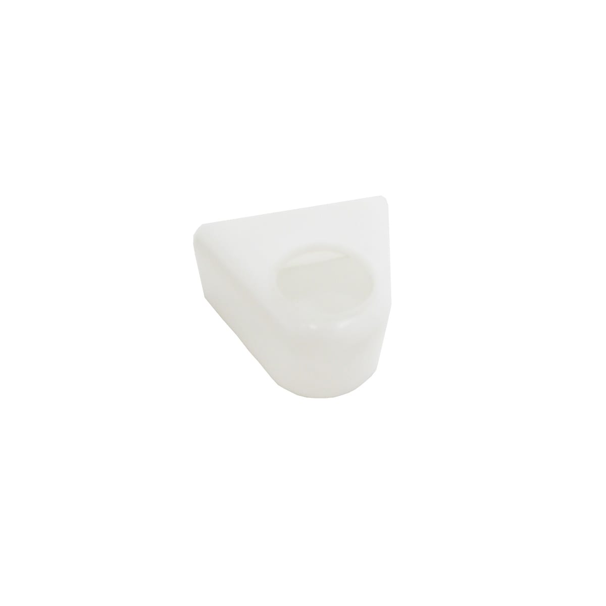 H/BAR CLAMP COVER 10" BIKES WHITE