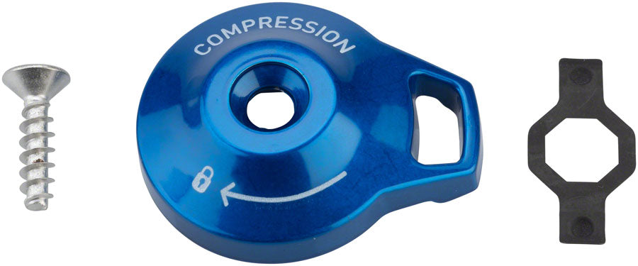 RockShox Compression Damper Adjust Knob Kit MoCo Crown (Reba, Recon, Sektor Gold)