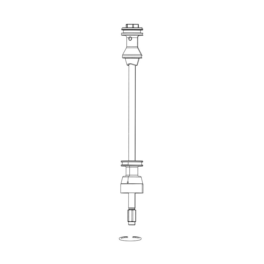 RockShox Domain DebonAir Air Shaft 170mm 27.5in/29in 38mm B1 (2022-2024)