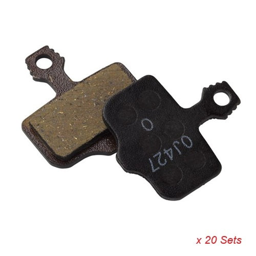 SRAM Disc Brake Pads Small Organic/Aluminium (Quiet/Light) 20 Sets