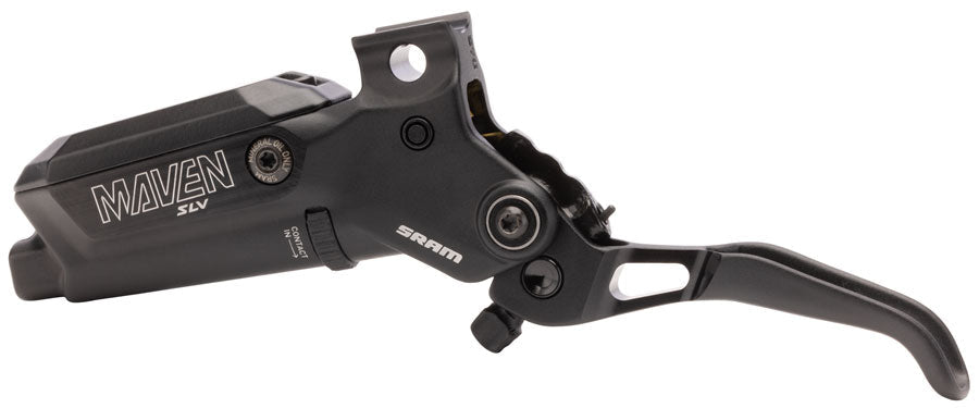SRAM Maven Silver Aluminium Disc Brake Lever Assembly Gloss Black Anodised (B1)