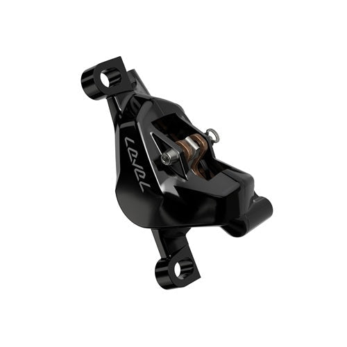 SRAM Level 2-Piston Silver Stealth Disc Brake Caliper Assembly Black (C1)