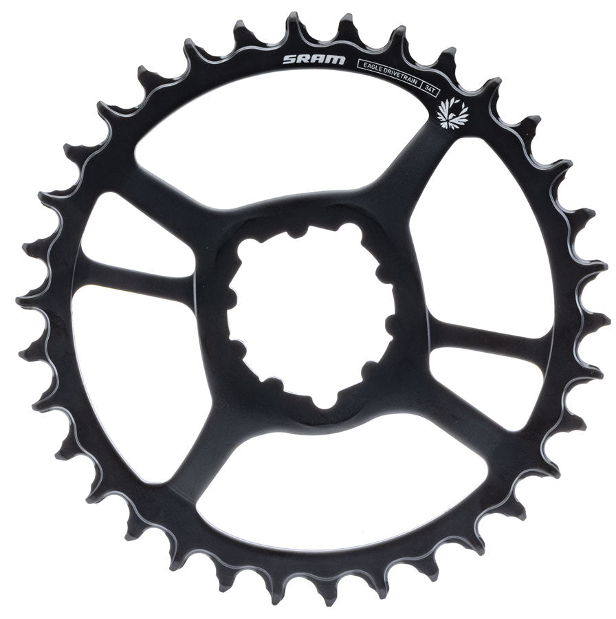 SRAM X-SYNC Eagle Direct Mount Chainring 34T 3mm Offset Steel Black