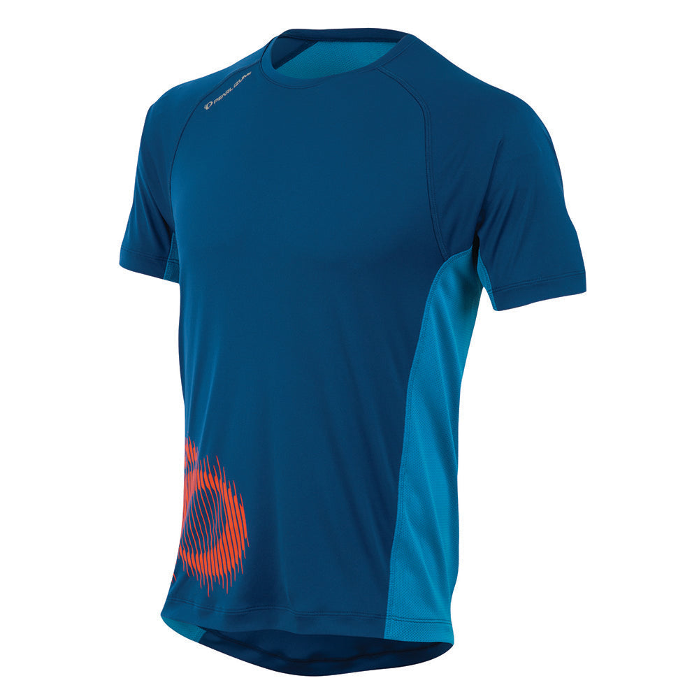 RUN FLASH SS GRAPHIC LIMOGES BLUE LG 15