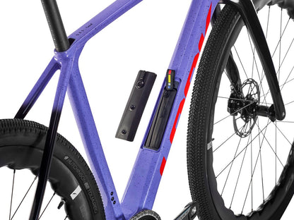 LOOK G85 Cezal – SRAM Force AXS / Fulcrum Soniq Wheels-Speckled Purple/Neon Orange Size XL