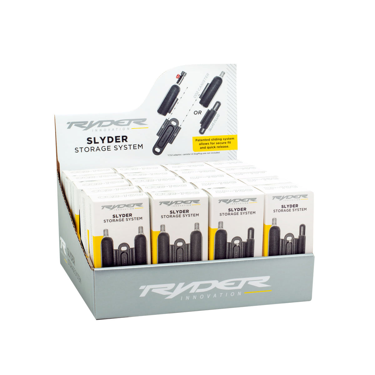 Ryd Slyder Dual Slugplug/Co2 Storage System Pdq 26 Units