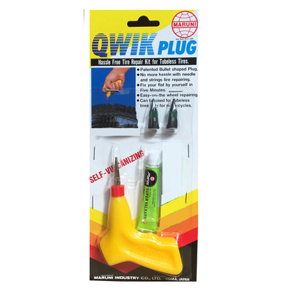 MARUNI TIRE QWIK PLUG KIT 2xplug/1xglue/tool