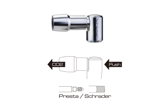 PUMP CO2 BIRZMAN E-GRIP VALVE HEAD