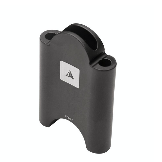 H/BAR BRACKET RISER KIT 70MM