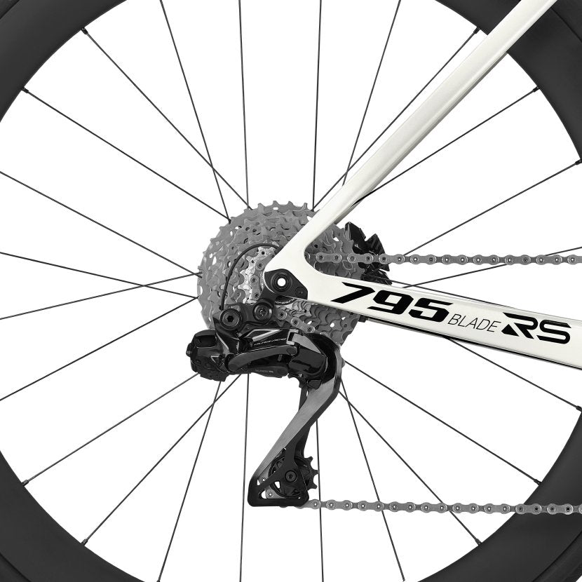 LOOK 795 Blade 2RS – Dura Ace DI2 / R50D – Iconic Platinum White Size M