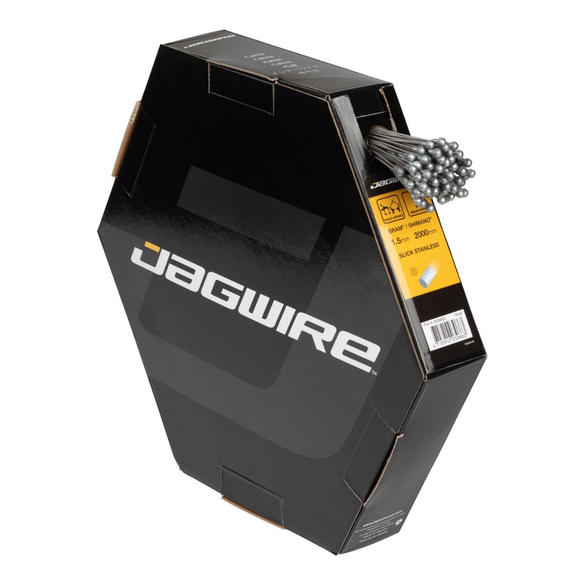 Jagwire 8009805 Slick Stainless Road Brake Cable 2000mm - Box of 100