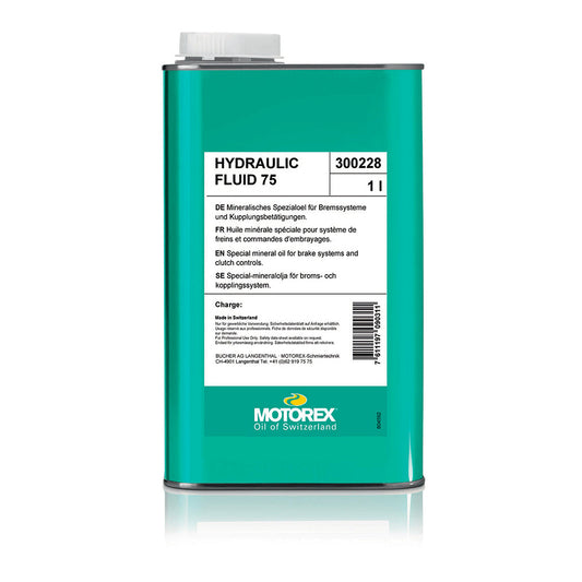 MOTOREX HYDRAULIC MINERAL OIL 75 1 LITRE(300228)