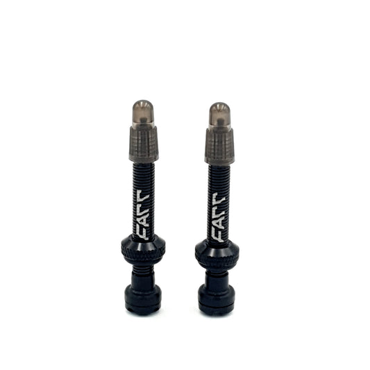 TUBELESS VALVE 45MM PURE-FLOW BLACK