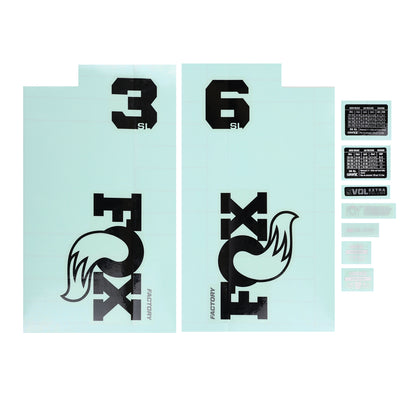 Fox Decal Kit - 2026 36 SL Logo