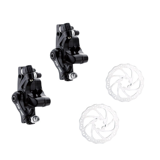 Brake Mechanical Disc F/R Incl Rotors