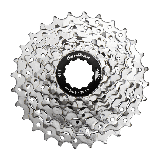 Cassette Sunrace 9 Speed 11-28T Nikel /Road
