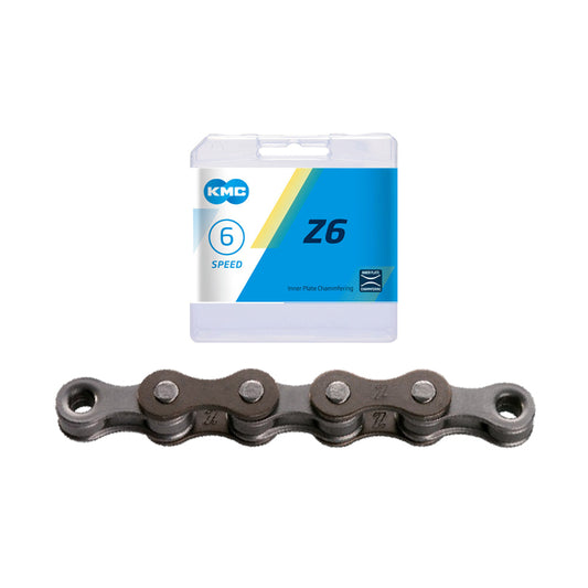 CHAIN KMC 6 SPEED Z6 1/2 x 3/32"
