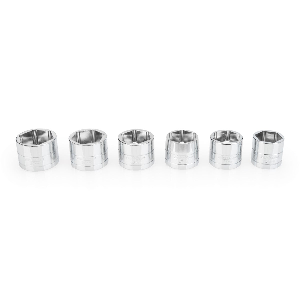 Park Tool SKT-6 Flat Face Socket Set: 24mm - 32mm