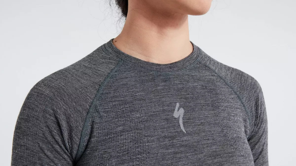 Women's Merino Seamless Long Sleeve Base Layer