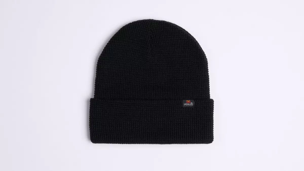 Flag Graphic Waffle Fold Beanie