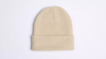 Flag Graphic Waffle Fold Beanie