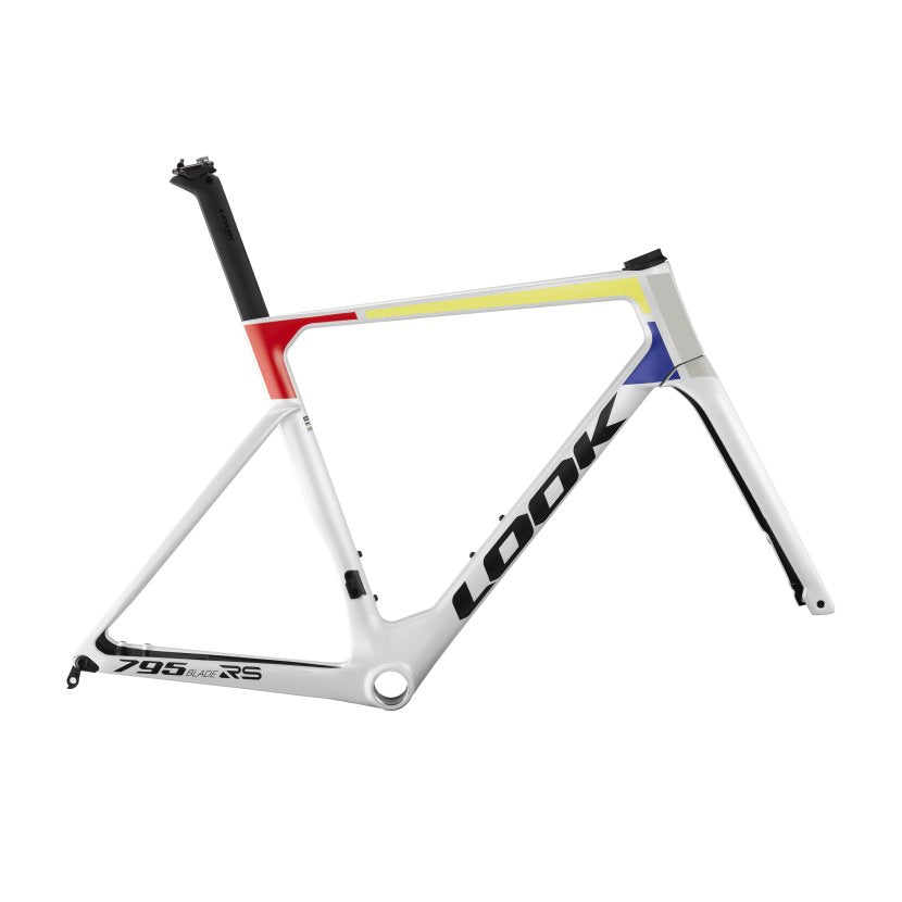 795 Blade RS Iconic Edition Frameset – Platinum White Size L