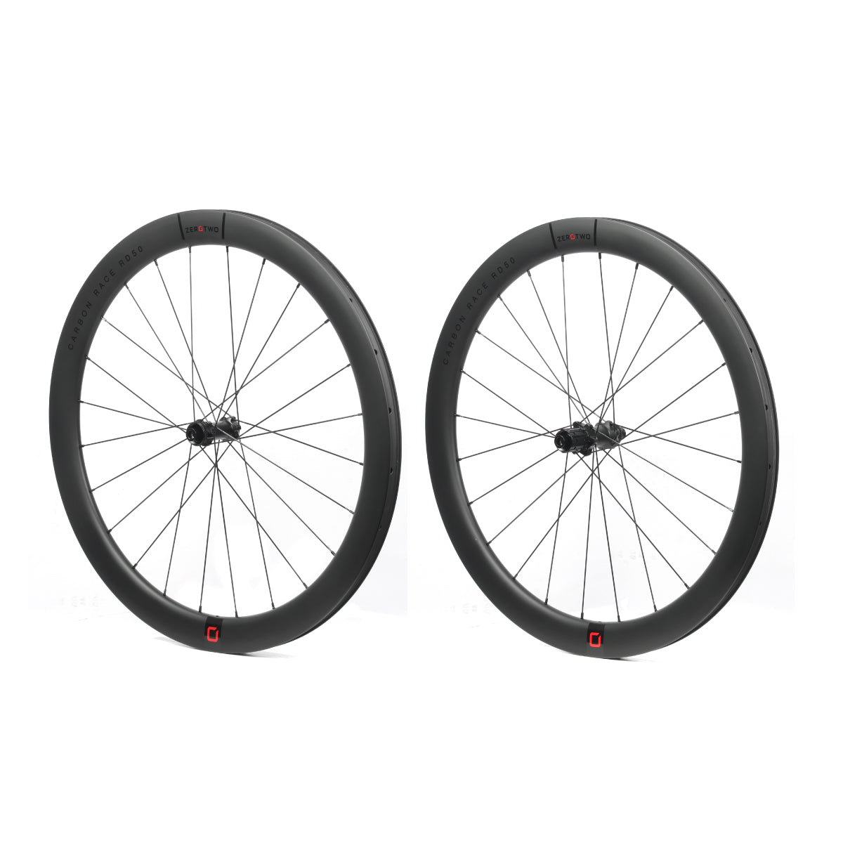 ZeroTwo Wheelset Carbon HG 50Mm Disc