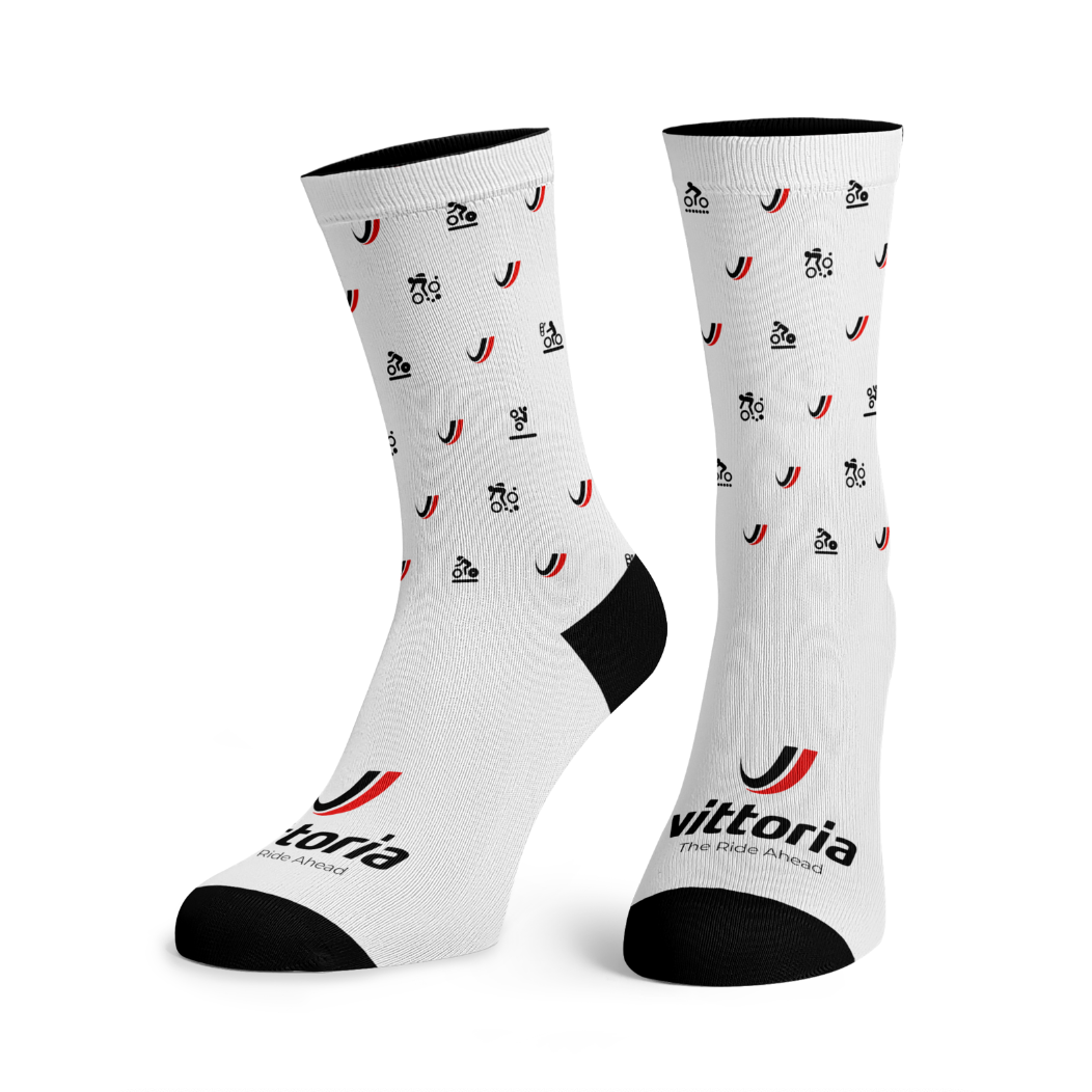Vittoria Crew Socks White