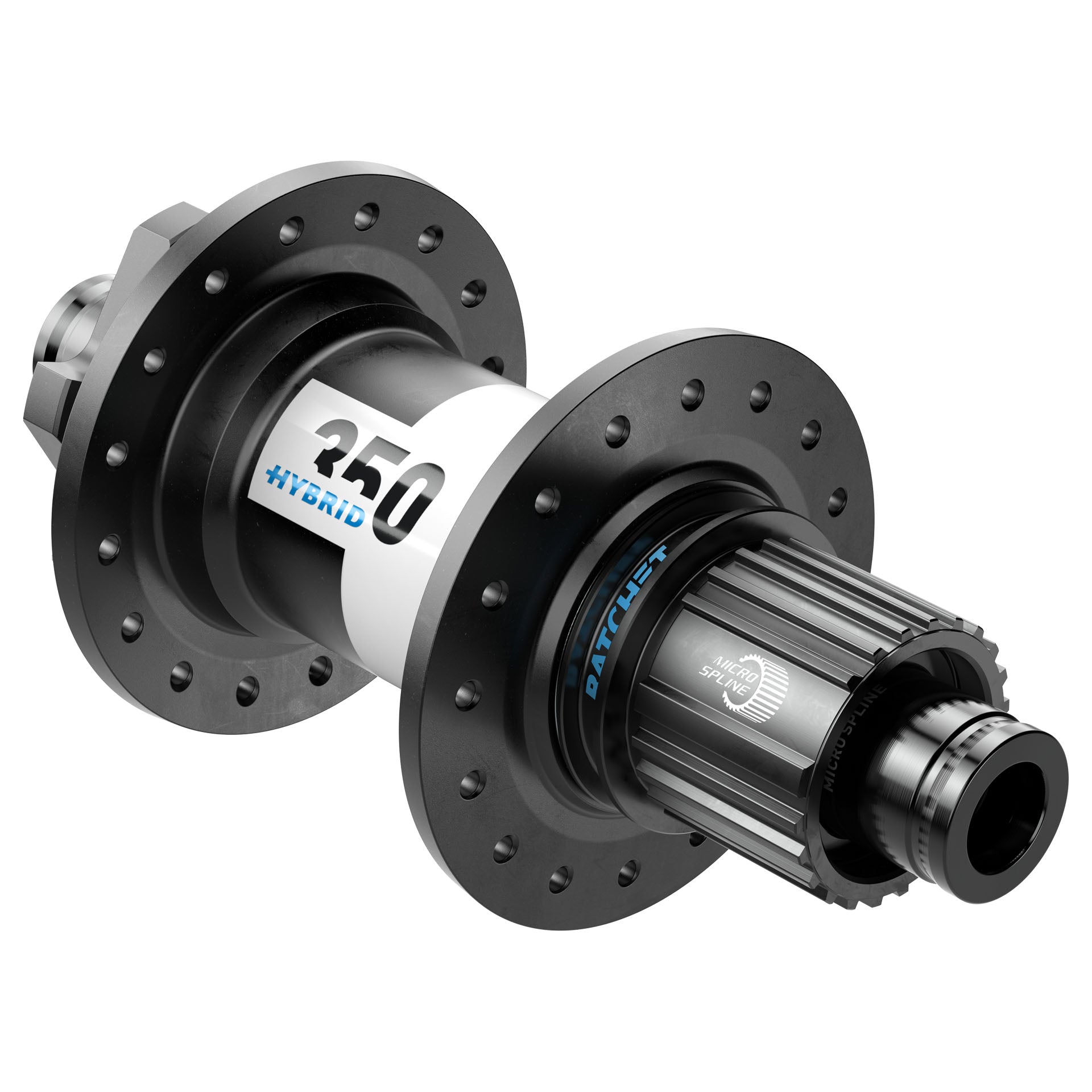 DT Swiss 350 l Rear Hub l Hybrid (E-Bike) Boost J-Bend 32H Shimano Microspline