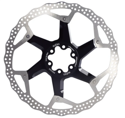 BRAKE ROTOR SPV-203TD-1 BLACK 6-BOLT