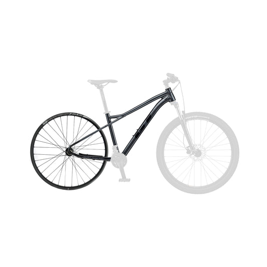 GT 2023 Avalanche Sport XL Frame Set - Gunmetal + RR Wheel