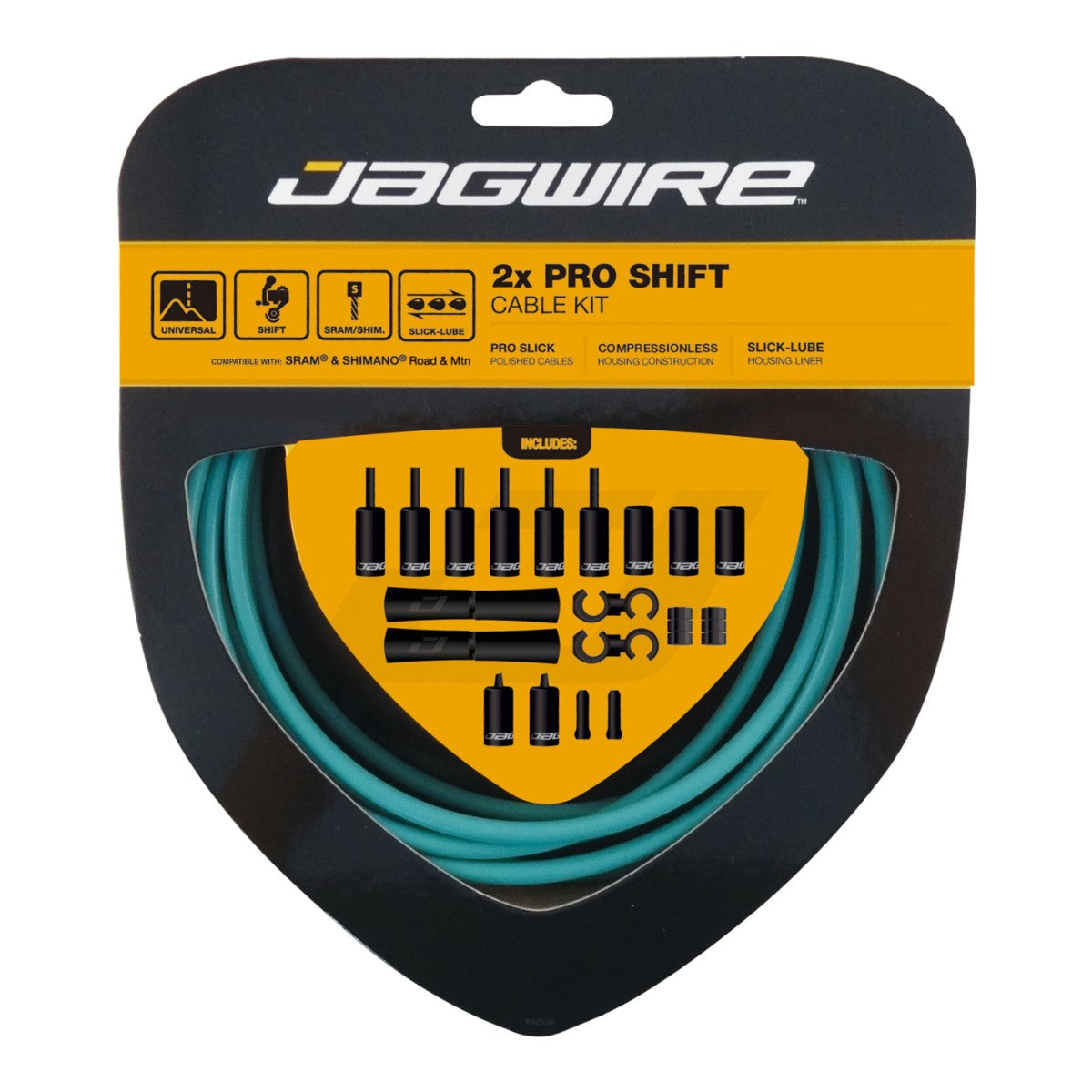 Jagwire PCK508 Pro Shift Kit Bianchi Celeste