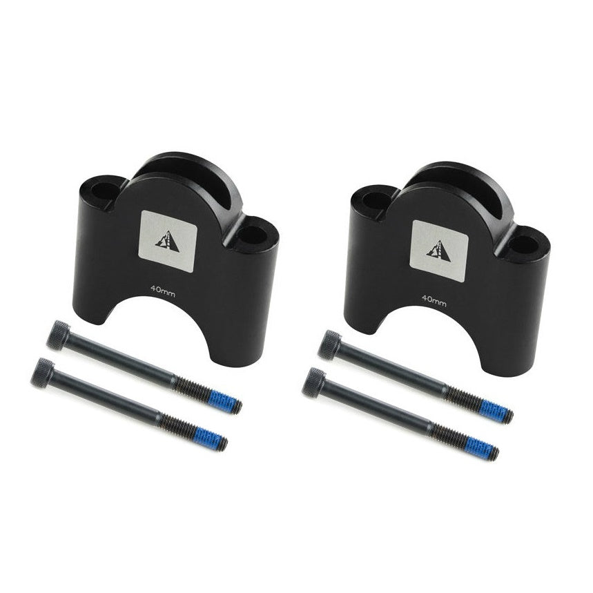 H/BAR BRACKET RISER KIT 40MM