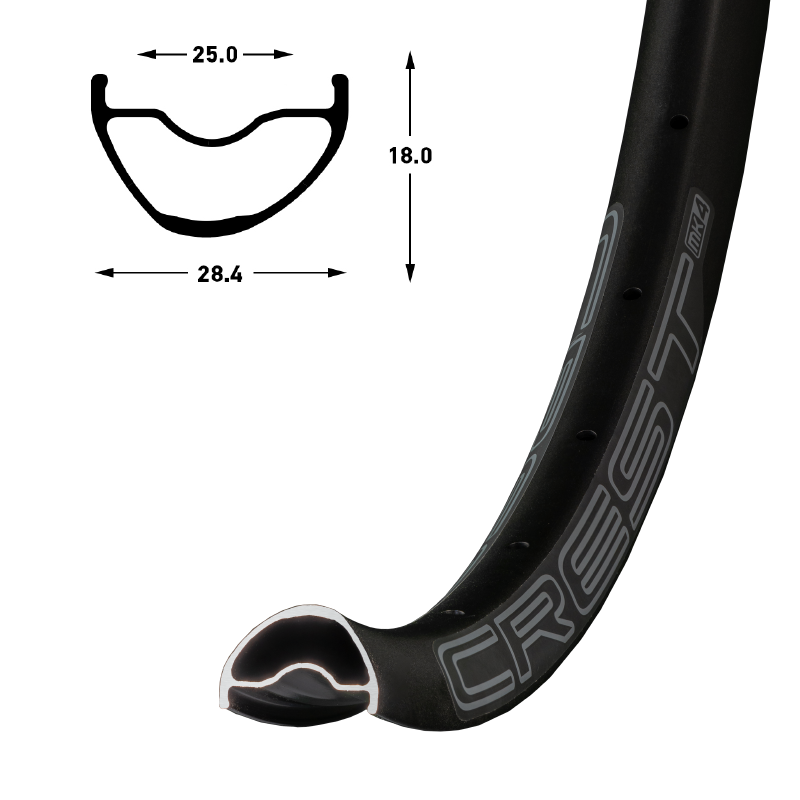 RIM STANS CREST MK4 32H 24