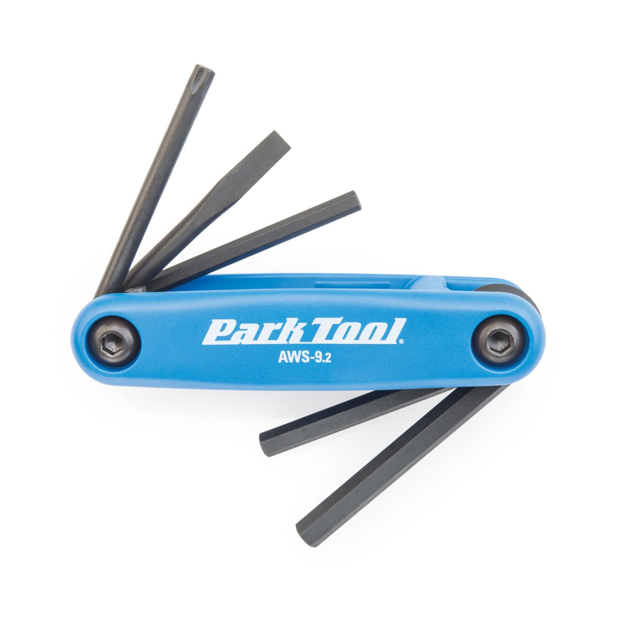 Park Tool AWS-9.2 Fold-Up Hex Wrench Set with T25 Torx and Screwdriver