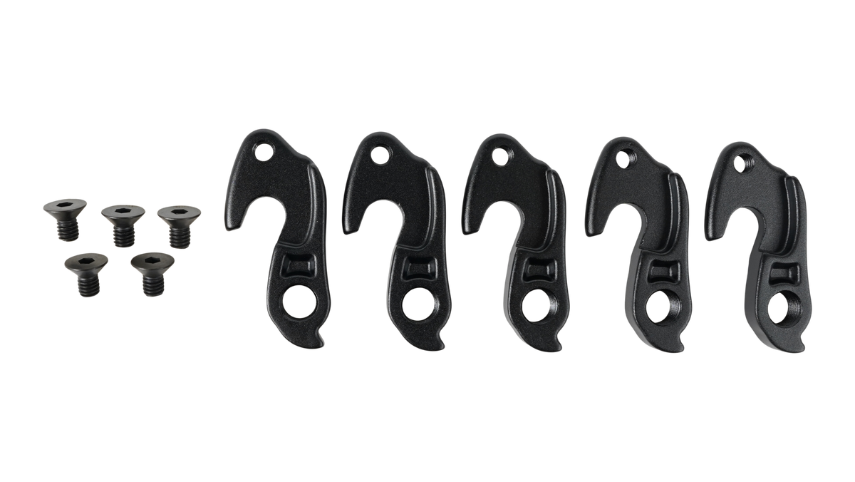 HGR REV. 3 ROAD DERAILLEUR HANGER, STANDARD LENGTH, MAX 25T, W/ BOLT (5 Pack)