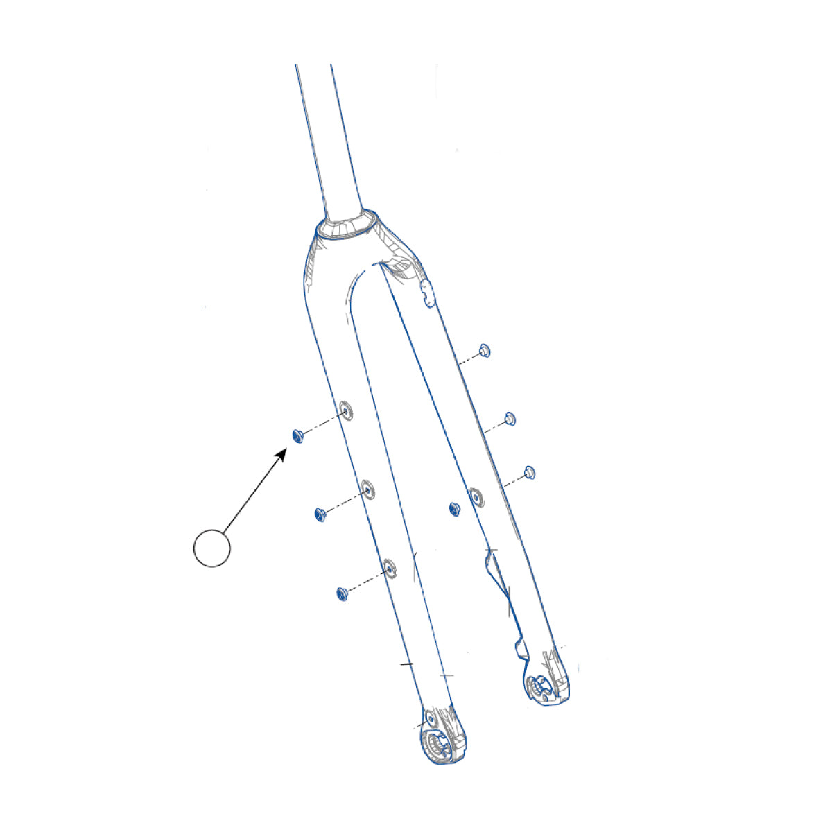 GT Grade Frame/Fork Grommets 6.2mm Qty5
