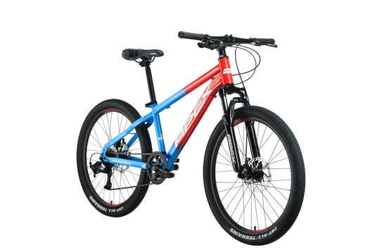 Apex A400 Mens | 24 inch MTB | Red / Blue