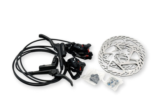 Apex Disc Brake Set | Hydraulic | Pair | 160mm Rotors