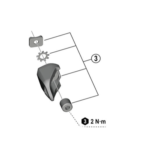 SHM SWM9250 R/IR LEVER Y UNIT