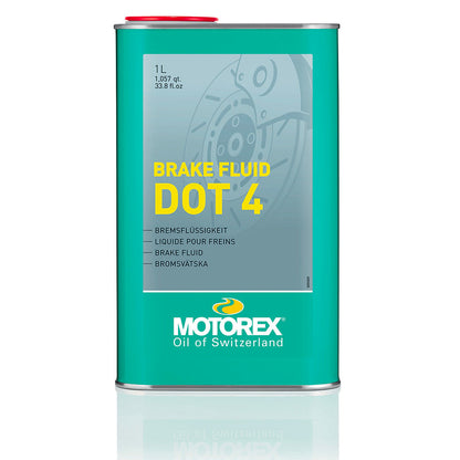 MOTOREX BRAKE FLUID DOT 4 1 LITRE