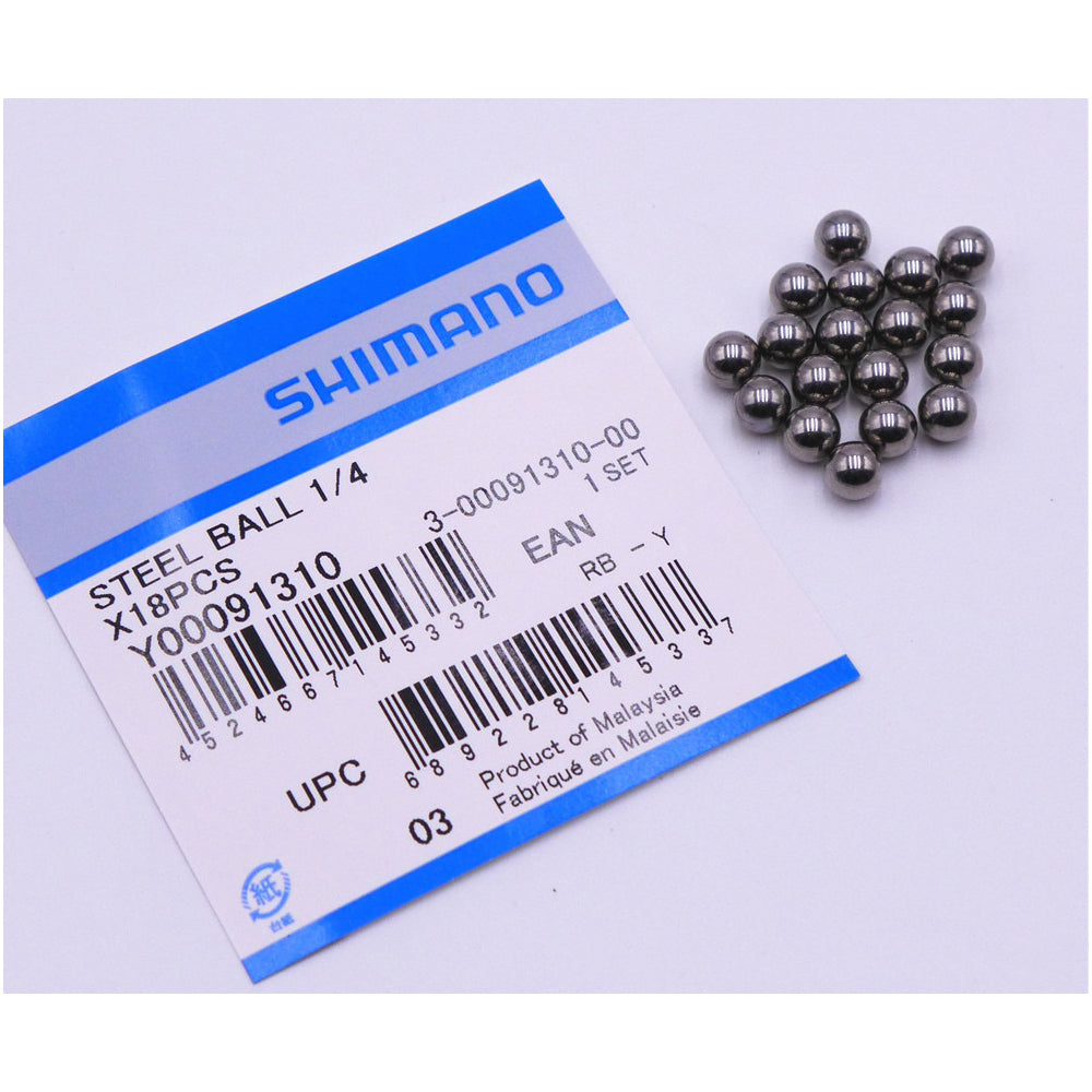 SHM STEEL BALL 1/4" (18PCS)