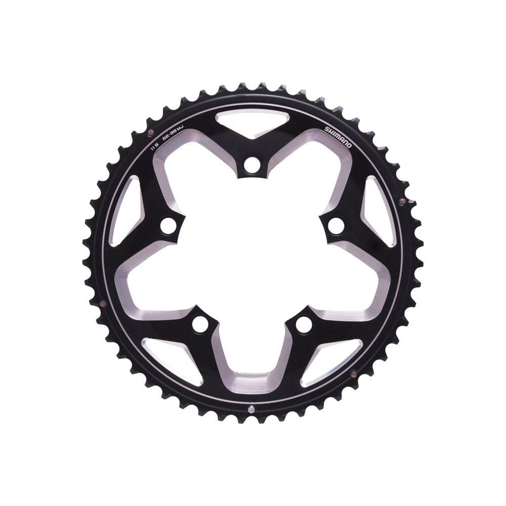 SHM FCRS500 52T-MJ CHAINRING BLACK