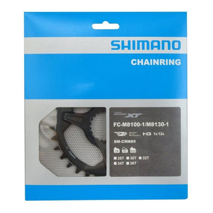 SHM FCM8100/8130 XT 34T 1X12 CHAINRING