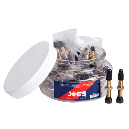 JOES TUBELESS RIM STRIPS XC TUBELESS VALVES ONLY