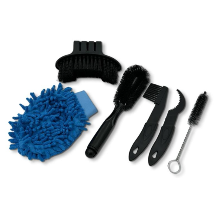Apex Bike Cleaning Brush Kit | 6-Piece