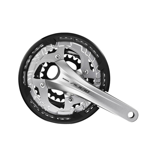 SHM 4060 CRANK 48-36-26 9SPD SILVER
