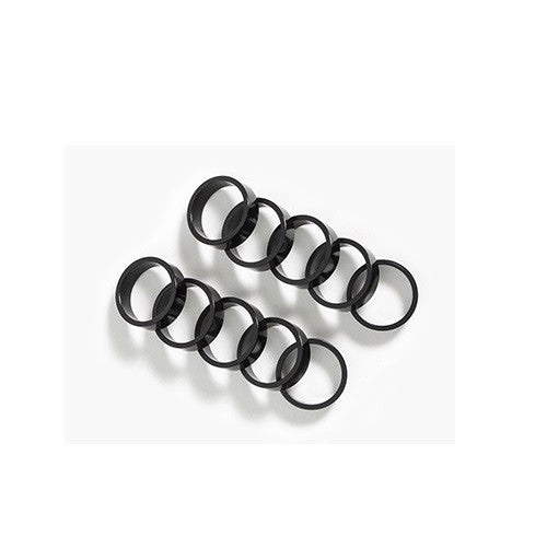 AVALANCHE H/SET SPACER 10MM BLACK 10PK